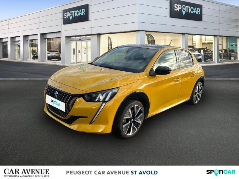 Used PEUGEOT 208 e-208 136ch GT Line 2020 Jaune Faro € 13594 in Longeville-lès-Saint-Avold
