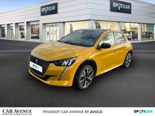 Occasion PEUGEOT 208 e-208 136ch GT Line 2020 Jaune Faro 15 800 € à Longeville-lès-Saint-Avold