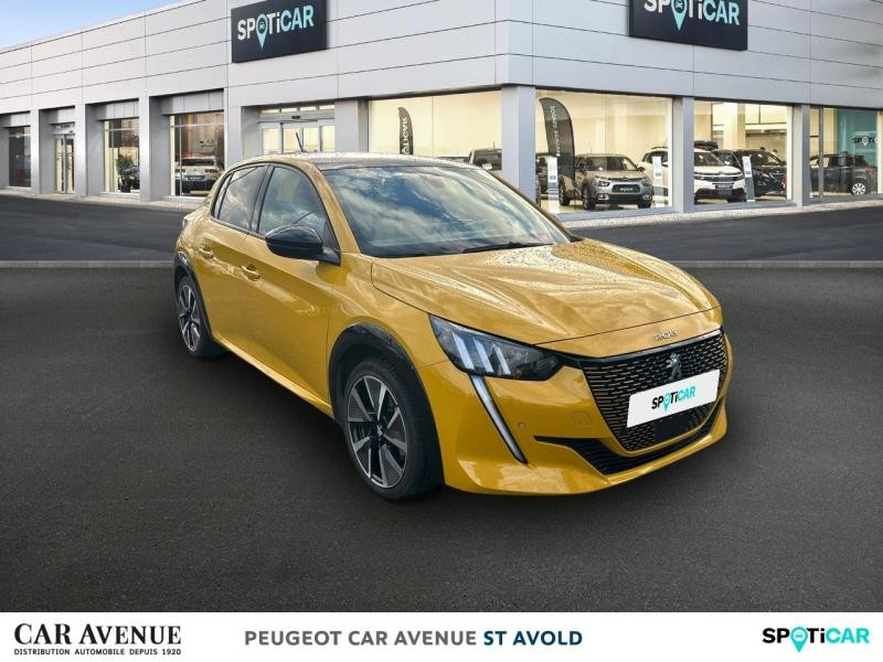 Used PEUGEOT 208 e-208 136ch GT Line 2020 Jaune Faro € 13594 in Longeville-lès-Saint-Avold