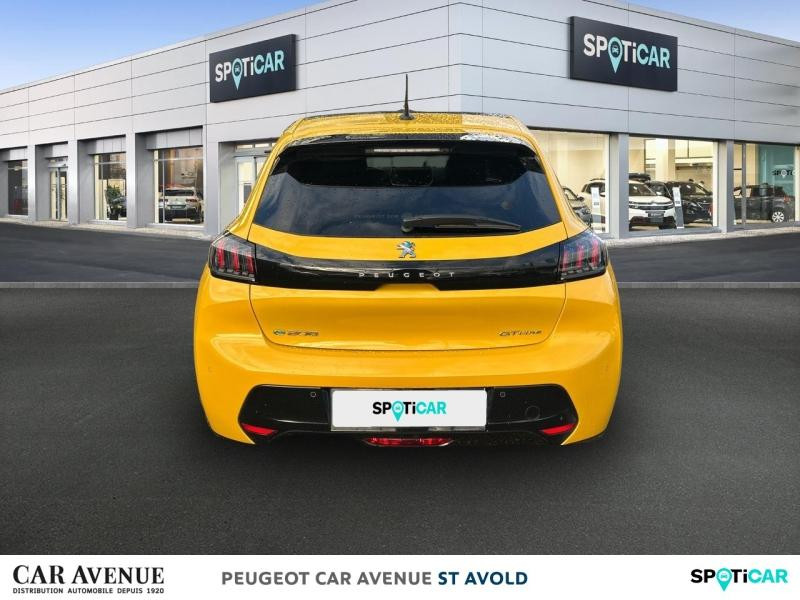 Used PEUGEOT 208 e-208 136ch GT Line 2020 Jaune Faro € 13594 in Longeville-lès-Saint-Avold