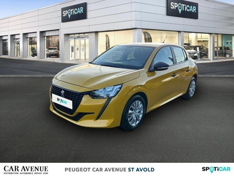 Occasion PEUGEOT 208 1.2 PureTech 75ch S&S Like 2020 Jaune 10494 € à Longeville-lès-Saint-Avold