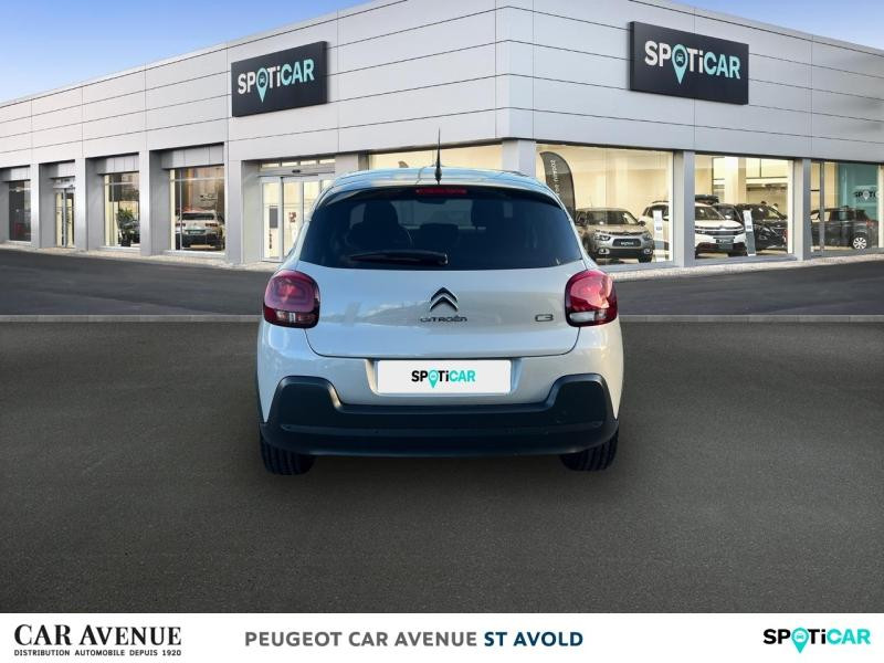 Occasion CITROEN C3 PureTech 82ch Shine S&S E6.d 2019 Blanc Banquise - Noir Onyx 9200 € à Longeville-lès-Saint-Avold
