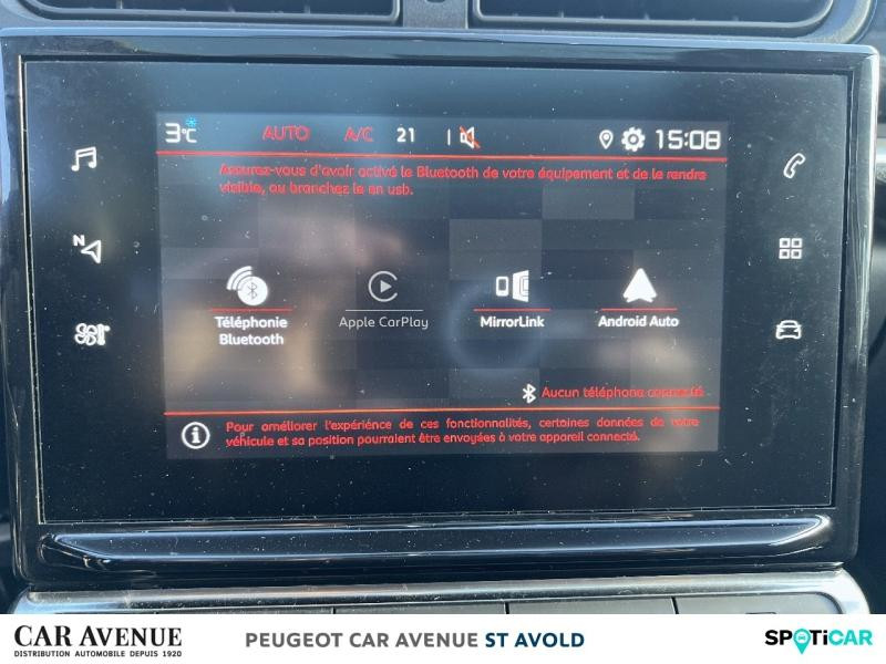 Occasion CITROEN C3 PureTech 82ch Shine S&S E6.d 2019 Blanc Banquise - Noir Onyx 9200 € à Longeville-lès-Saint-Avold