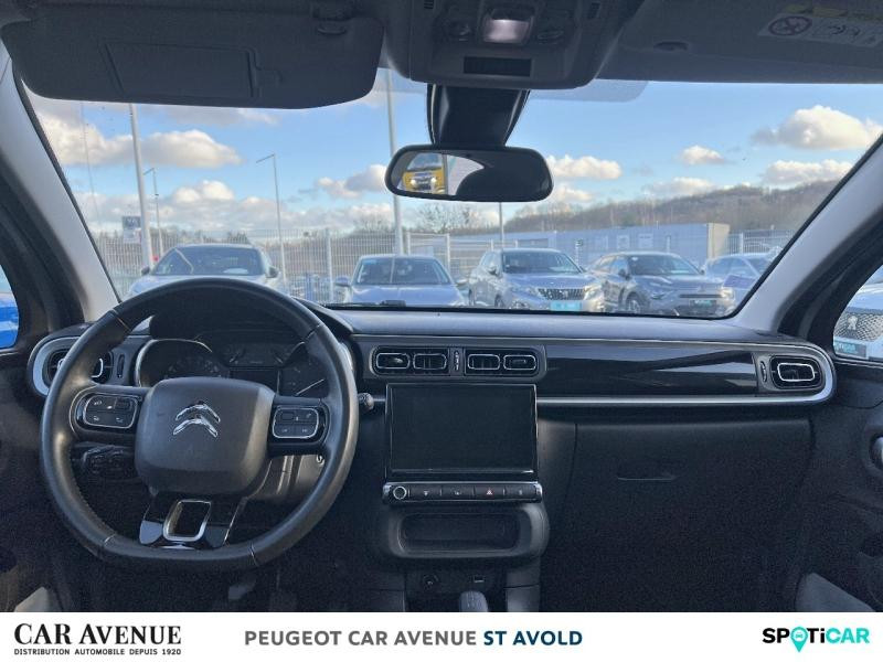 Occasion CITROEN C3 PureTech 82ch Shine S&S E6.d 2019 Blanc Banquise - Noir Onyx 9200 € à Longeville-lès-Saint-Avold