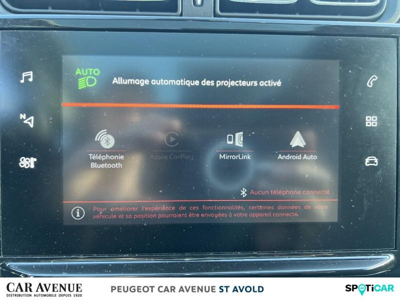 Occasion CITROEN C3 PureTech 82ch Shine S&S E6.d 2019 Blanc Banquise - Noir Onyx 9200 € à Longeville-lès-Saint-Avold