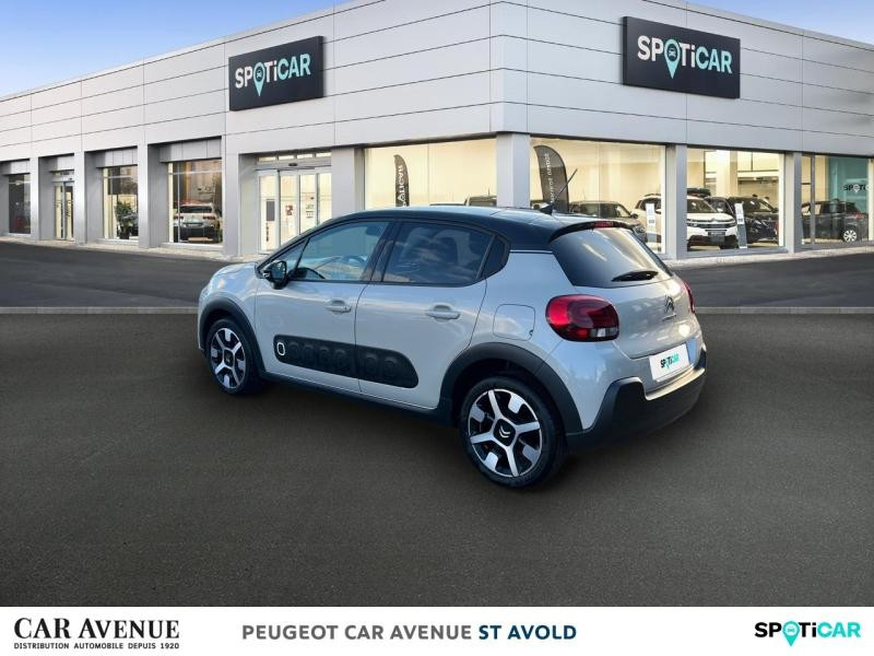 Occasion CITROEN C3 PureTech 82ch Shine S&S E6.d 2019 Blanc Banquise - Noir Onyx 9200 € à Longeville-lès-Saint-Avold