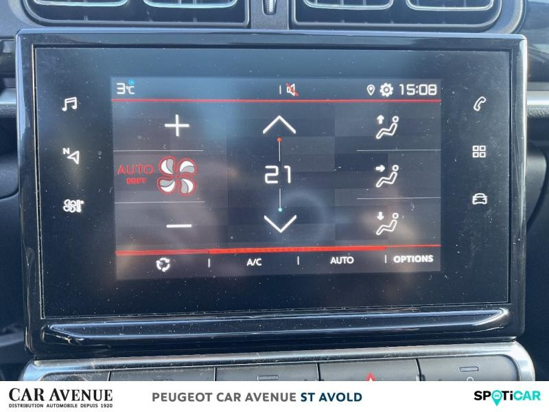 Occasion CITROEN C3 PureTech 82ch Shine S&S E6.d 2019 Blanc Banquise - Noir Onyx 9200 € à Longeville-lès-Saint-Avold