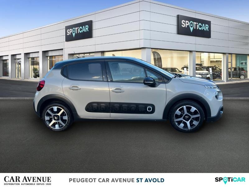 Occasion CITROEN C3 PureTech 82ch Shine S&S E6.d 2019 Blanc Banquise - Noir Onyx 9200 € à Longeville-lès-Saint-Avold
