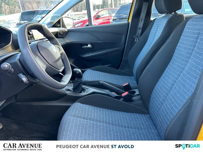 Occasion PEUGEOT 208 1.2 PureTech 75ch S&S Like 2020 Jaune 10494 € à Longeville-lès-Saint-Avold