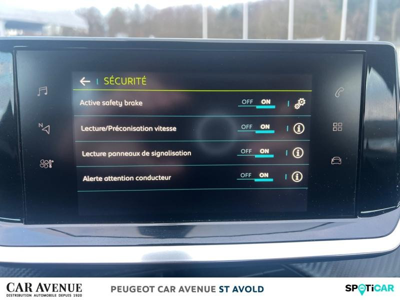 Occasion PEUGEOT 208 e-208 136ch Active 2020 Jaune Faro 14294 € à Longeville-lès-Saint-Avold