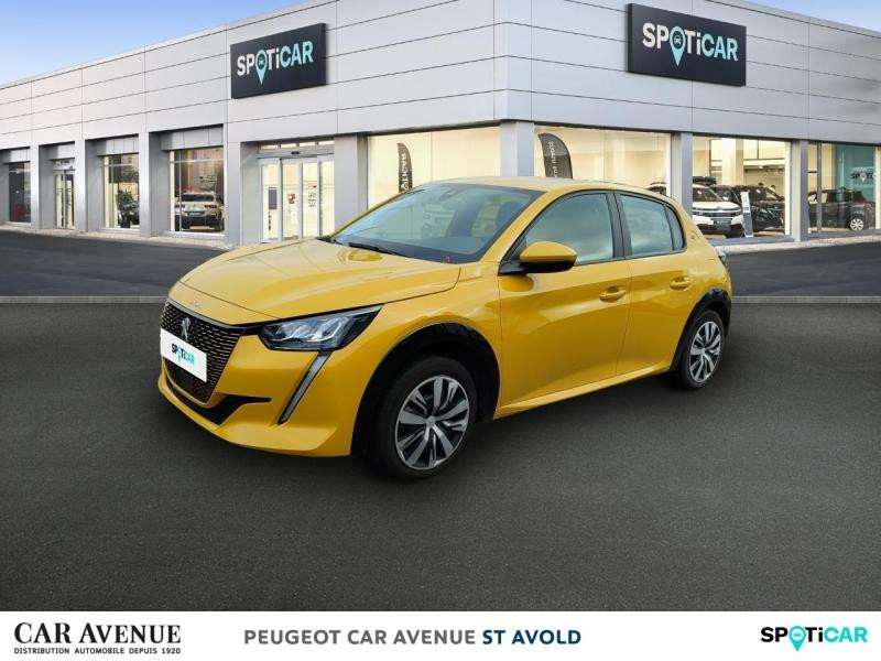 Occasion PEUGEOT 208 e-208 136ch Active 2020 Jaune 14994 € à Longeville-lès-Saint-Avold