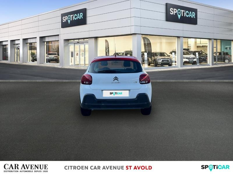 Occasion CITROEN C3 PureTech 82ch Shine S&S E6.d-TEMP 2018 Blanc banquise 9794 € à Longeville-lès-Saint-Avold