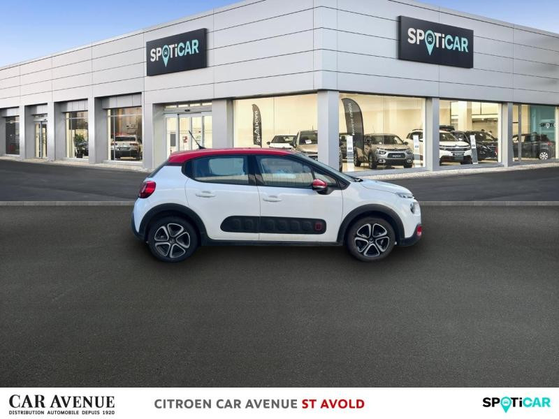 Occasion CITROEN C3 PureTech 82ch Shine S&S E6.d-TEMP 2018 Blanc banquise 9794 € à Longeville-lès-Saint-Avold