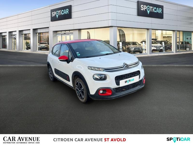Occasion CITROEN C3 PureTech 82ch Shine S&S E6.d-TEMP 2018 Blanc banquise 9794 € à Longeville-lès-Saint-Avold