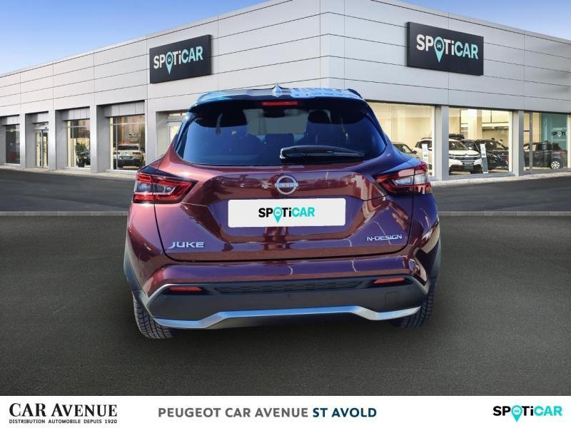 Occasion NISSAN Juke 1.0 DIG-T 114ch N-Design 2021 2022 Rouge Passion+Toit Gris Perle 16595 € à Longeville-lès-Saint-Avold