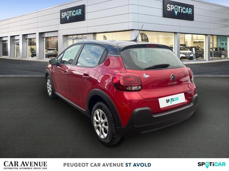 Occasion CITROEN C3 BlueHDi 100ch Graphic S&S E6.d-TEMP BVM5 2019 Blanc Banquise - Rouge Aden 9895 € à Longeville-lès-Saint-Avold
