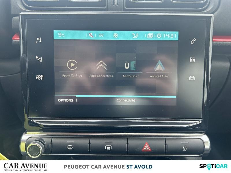 Occasion CITROEN C3 BlueHDi 100ch Graphic S&S E6.d-TEMP BVM5 2019 Blanc Banquise - Rouge Aden 9895 € à Longeville-lès-Saint-Avold