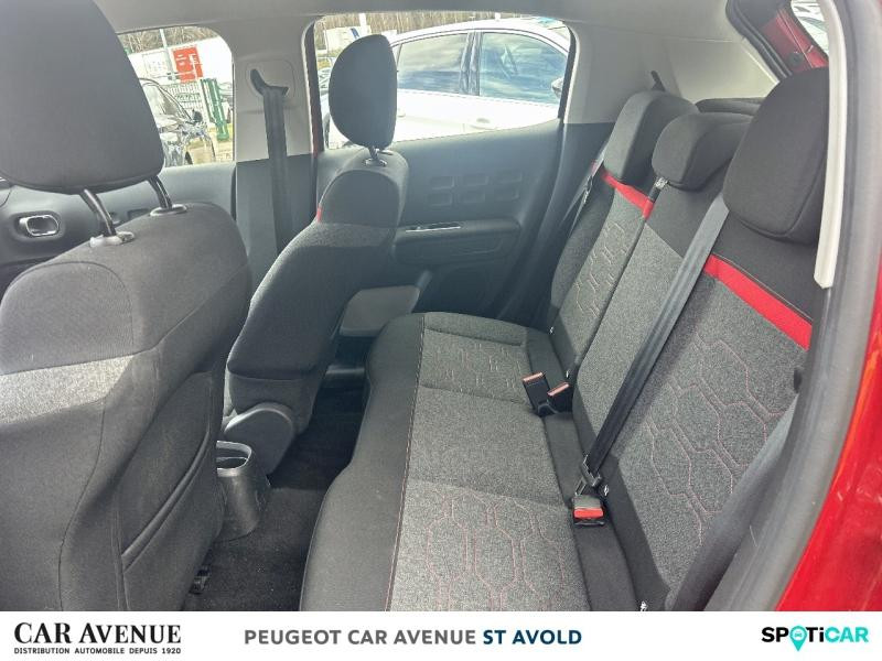 Occasion CITROEN C3 BlueHDi 100ch Graphic S&S E6.d-TEMP BVM5 2019 Blanc Banquise - Rouge Aden 9895 € à Longeville-lès-Saint-Avold