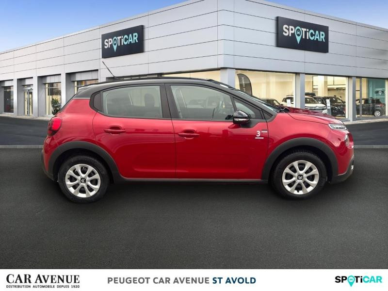 Occasion CITROEN C3 BlueHDi 100ch Graphic S&S E6.d-TEMP BVM5 2019 Blanc Banquise - Rouge Aden 9895 € à Longeville-lès-Saint-Avold