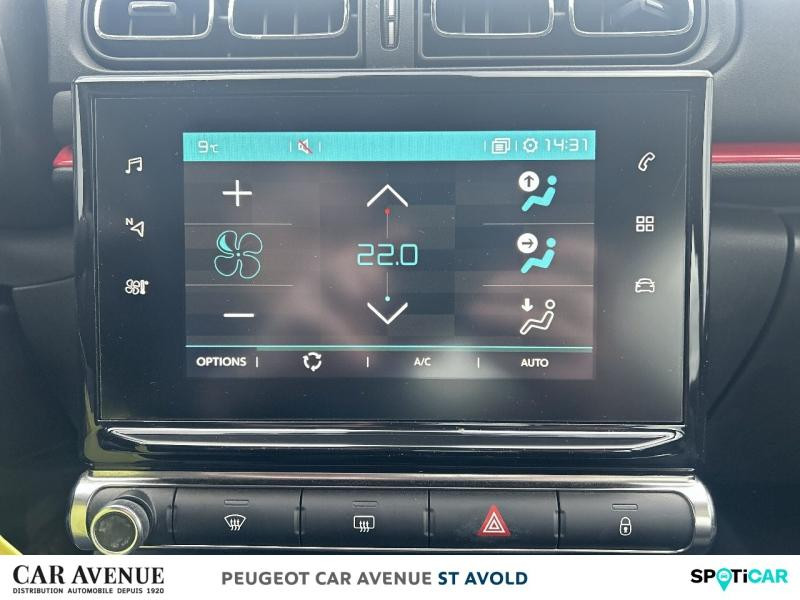 Occasion CITROEN C3 BlueHDi 100ch Graphic S&S E6.d-TEMP BVM5 2019 Blanc Banquise - Rouge Aden 9895 € à Longeville-lès-Saint-Avold