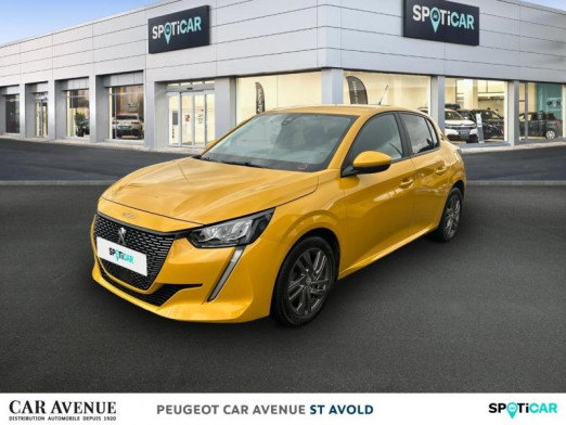 Occasion PEUGEOT 208 1.2 PureTech 100ch S&S Style 2021 Jaune 10 597 € à Longeville-lès-Saint-Avold