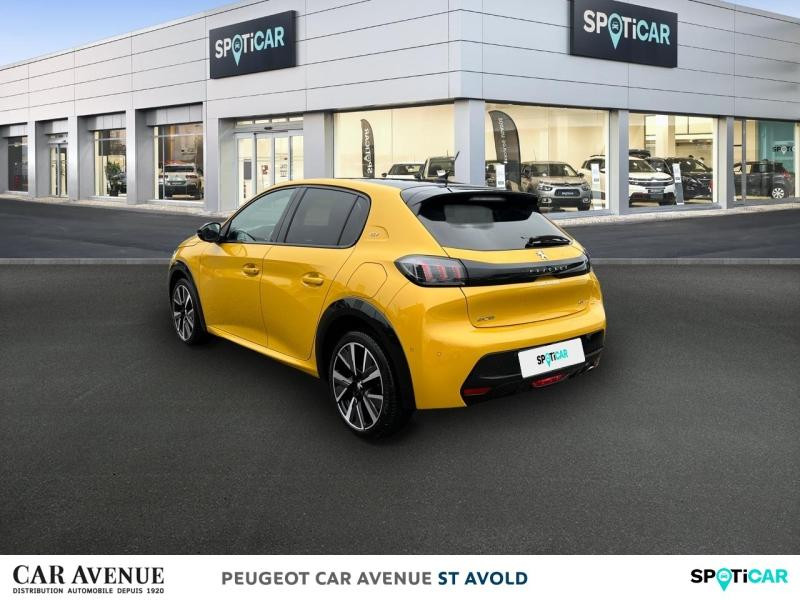 Occasion PEUGEOT 208 1.2 PureTech 100ch S&S GT 118g 2021 Jaune 14296 € à Longeville-lès-Saint-Avold