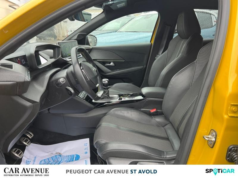 Occasion PEUGEOT 208 1.2 PureTech 100ch S&S GT 118g 2021 Jaune 14296 € à Longeville-lès-Saint-Avold