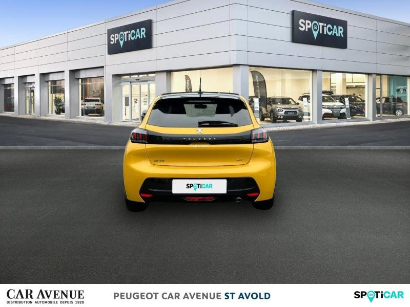 Occasion PEUGEOT 208 1.2 PureTech 100ch S&S GT 118g 2021 Jaune 14296 € à Longeville-lès-Saint-Avold