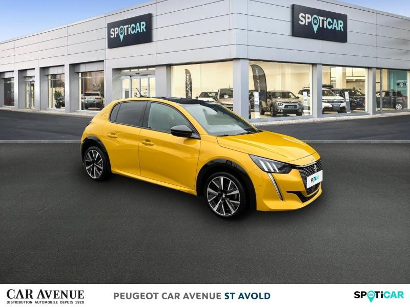 Occasion PEUGEOT 208 1.2 PureTech 100ch S&S GT 118g 2021 Jaune 14296 € à Longeville-lès-Saint-Avold