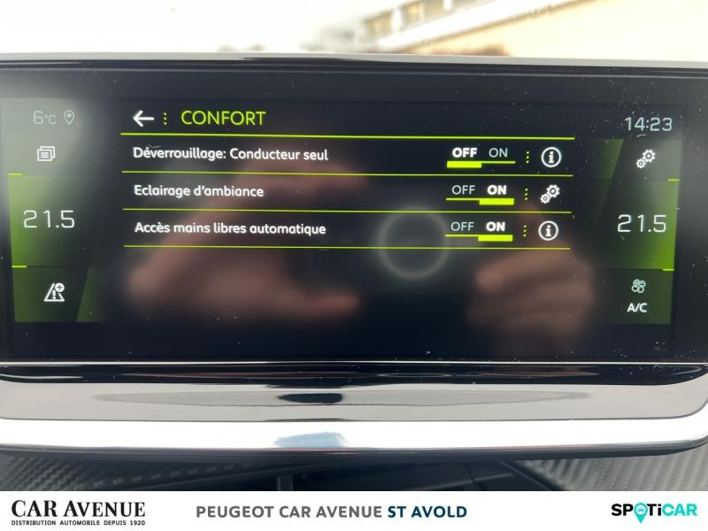 Occasion PEUGEOT 208 1.2 PureTech 100ch S&S GT 118g 2021 Jaune 14296 € à Longeville-lès-Saint-Avold