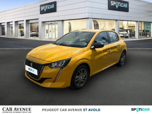 Occasion PEUGEOT 208 1.2 PureTech 75ch S&S Active Pack 2021 Jaune 12 297 € à Longeville-lès-Saint-Avold