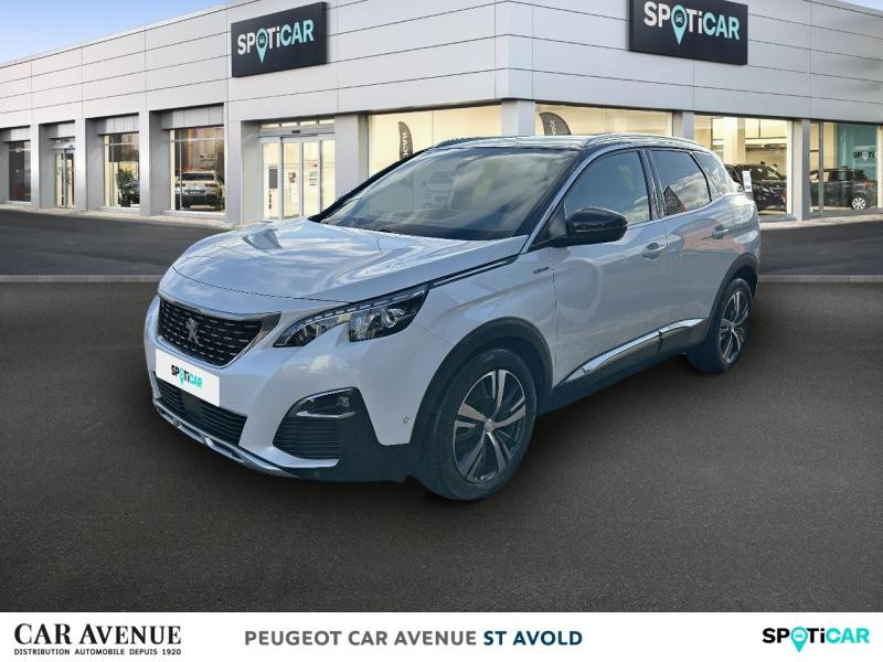 Occasion PEUGEOT 3008 1.2 PureTech 130ch GT Line S&S EAT8  6cv 2020 Blanc Nacré (S) 18596 € à Longeville-lès-Saint-Avold