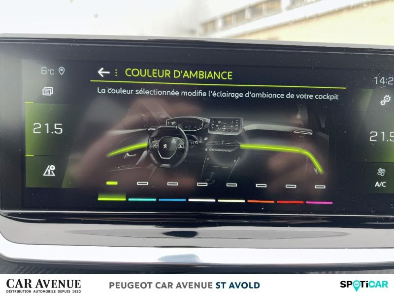 Occasion PEUGEOT 208 1.2 PureTech 100ch S&S GT 118g 2021 Jaune 14296 € à Longeville-lès-Saint-Avold