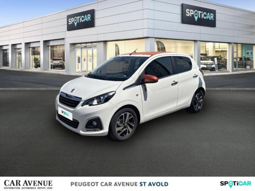 Occasion PEUGEOT 108 VTi 72 Top! Roland Garros S&S 5p 2019 Blanc Lipizan 10 976 € à Longeville-lès-Saint-Avold
