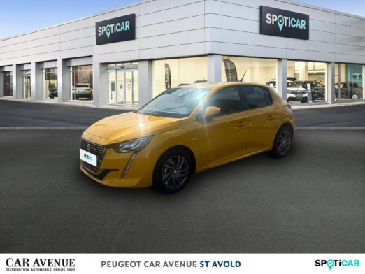 Occasion PEUGEOT 208 1.2 PureTech 75ch S&S Style 2021 Jaune 11 397 € à Longeville-lès-Saint-Avold