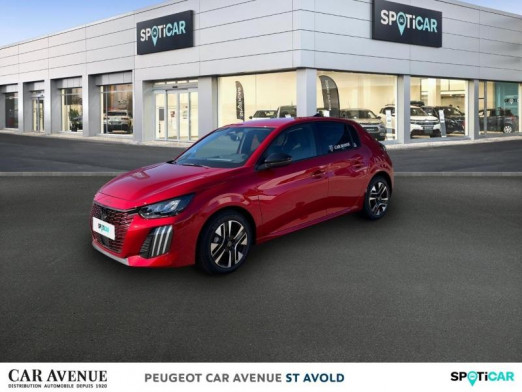 Occasion PEUGEOT 208 1.2 100ch S&S Allure 2025 Rouge Elixir (V) 20 638 € à Longeville-lès-Saint-Avold