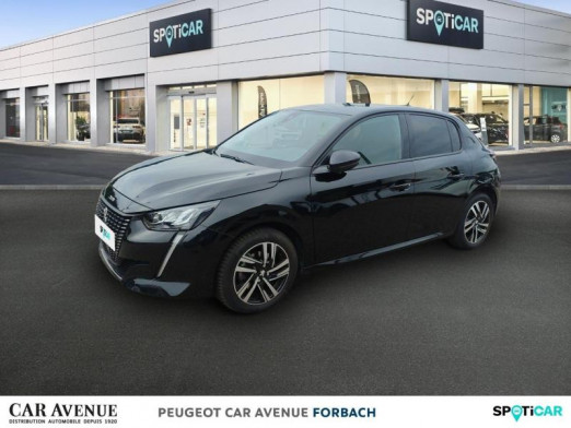 Occasion PEUGEOT 208 1.2 PureTech 100ch S&S Allure  Pack 2021 Noir Perla Nera (M) 13 697 € à Longeville-lès-Saint-Avold