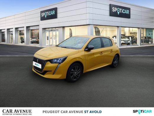 Occasion PEUGEOT 208 1.2 PureTech 75ch S&S Active Pack 2021 Jaune 11 197 € à Longeville-lès-Saint-Avold