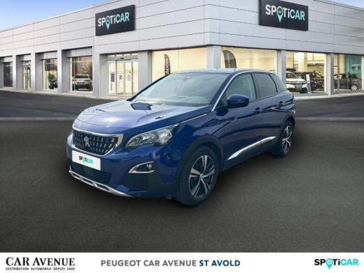 Occasion PEUGEOT 3008 1.2 PureTech 130ch Allure S&S 2018 Bleu Magnetic (M) 13 490 € à Longeville-lès-Saint-Avold