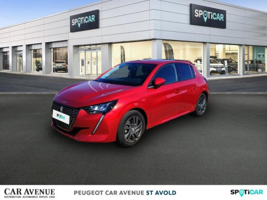 Used PEUGEOT 208 1.2 PureTech 75ch S&S Style 2021 Rouge Elixir (V) € 12,498 in Longeville-lès-Saint-Avold
