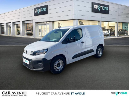 Occasion PEUGEOT Partner M 800kg Electrique 136ch Batterie 54 kWh Pack Premium Connect 2025 Blanc Icy 31 990 € à Longeville-lès-Saint-Avold