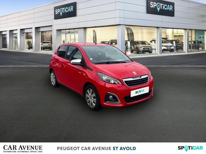 Used PEUGEOT 108 VTi 72 Style S&S 4cv 5p 2021 Rouge Scarlet (O) € 10760 in Longeville-lès-Saint-Avold
