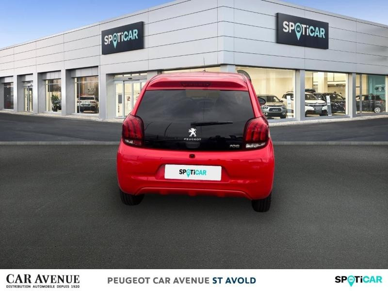Used PEUGEOT 108 VTi 72 Style S&S 4cv 5p 2021 Rouge Scarlet (O) € 10760 in Longeville-lès-Saint-Avold