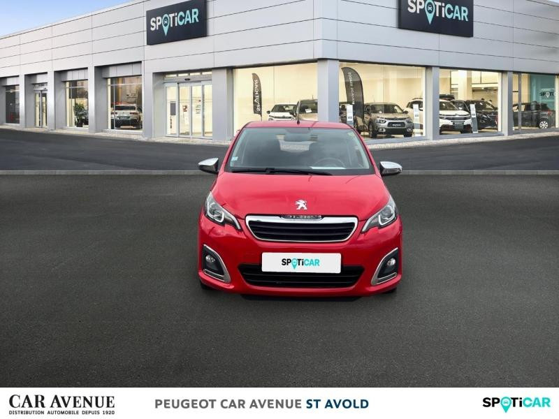 Used PEUGEOT 108 VTi 72 Style S&S 4cv 5p 2021 Rouge Scarlet (O) € 10760 in Longeville-lès-Saint-Avold
