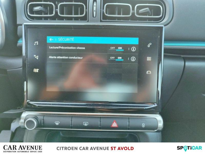 Occasion CITROEN C3 1.2 PureTech 83ch S&S Feel Pack 2021 Blanc Banquise (O) - Noir Onyx 10290 € à Longeville-lès-Saint-Avold