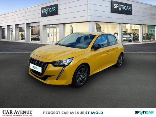 Occasion PEUGEOT 208 1.5 BlueHDi 100ch S&S Active 2022 Jaune 14 880 € à Longeville-lès-Saint-Avold