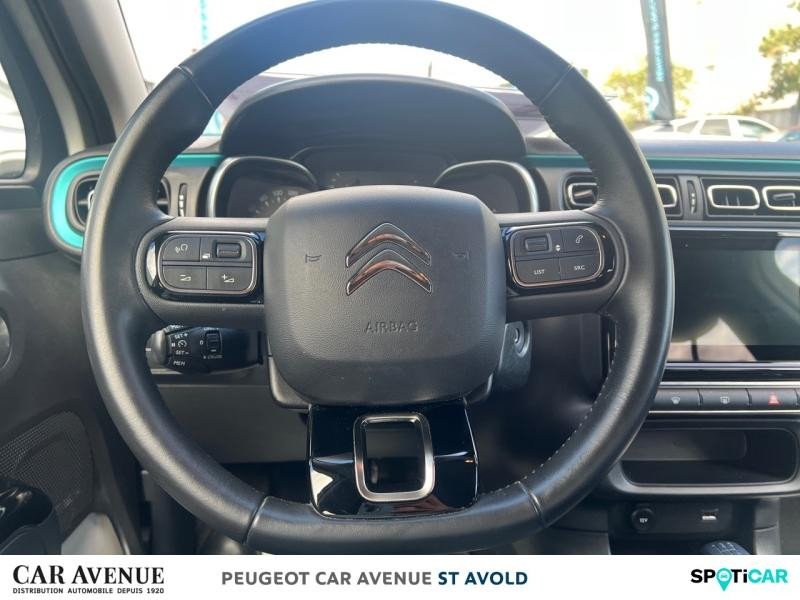 Used CITROEN C3 1.2 PureTech 83ch S&S Shine Pack 123g 2020 Blanc Banquise (O) - Bleu Emeraude € 11290 in Longeville-lès-Saint-Avold