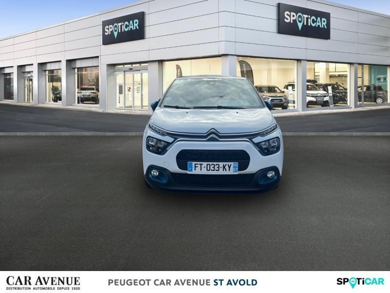 Used CITROEN C3 1.2 PureTech 83ch S&S Shine Pack 123g 2020 Blanc Banquise (O) - Bleu Emeraude € 11290 in Longeville-lès-Saint-Avold