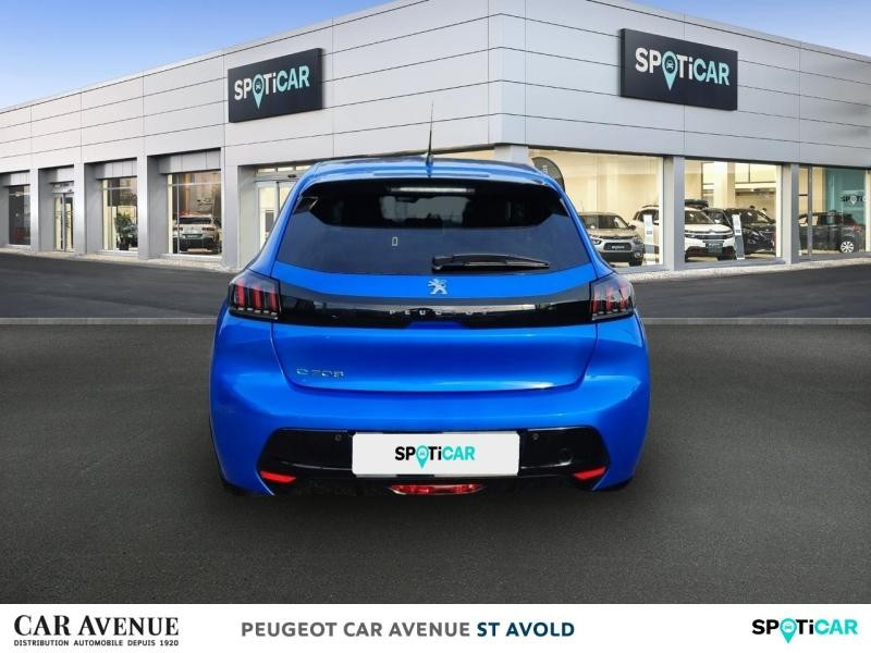 Used PEUGEOT 208 e-208 136ch Allure 2021 Bleu Vertigo (V) € 15990 in Longeville-lès-Saint-Avold