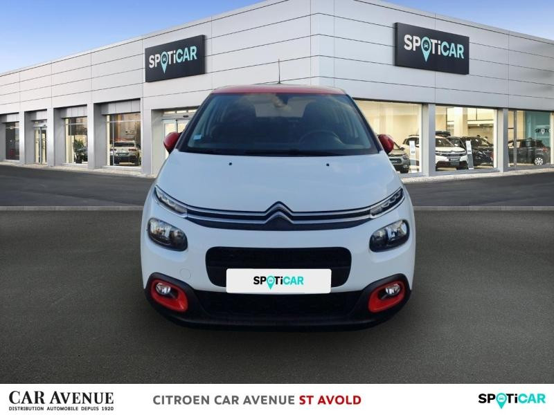 Occasion CITROEN C3 PureTech 82ch Graphic S&S E6.d 2019 Blanc Banquise - Rouge Aden 9990 € à Longeville-lès-Saint-Avold